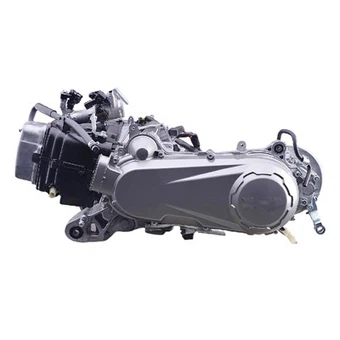 Complete Gy6 110CC Engine 4 פעימות מנוע עבור 10 אינץ' 12 אינצ'ים קטנוע ארוך מארז